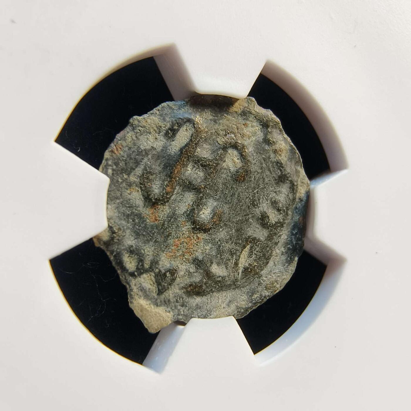 七河·世界币章矿标杂件每周小拍（总第35期）（本场周二结标） （14）k622 大唐西域粟特币 昭武九姓·石国 贝纳坎城铜币 华夏评级VF30