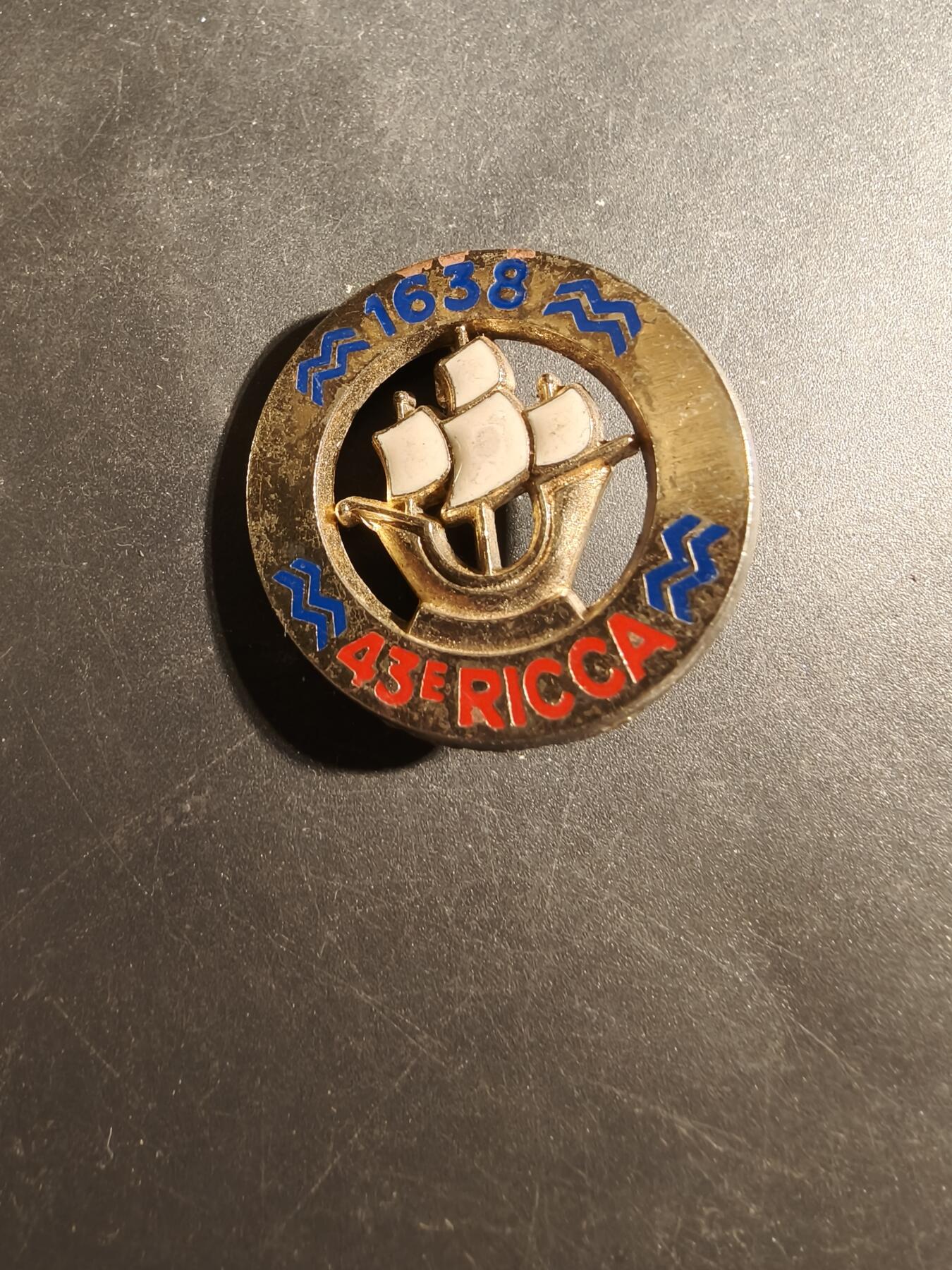 老王徽章第179期 法国陆军第43步兵团及军团指挥部证章