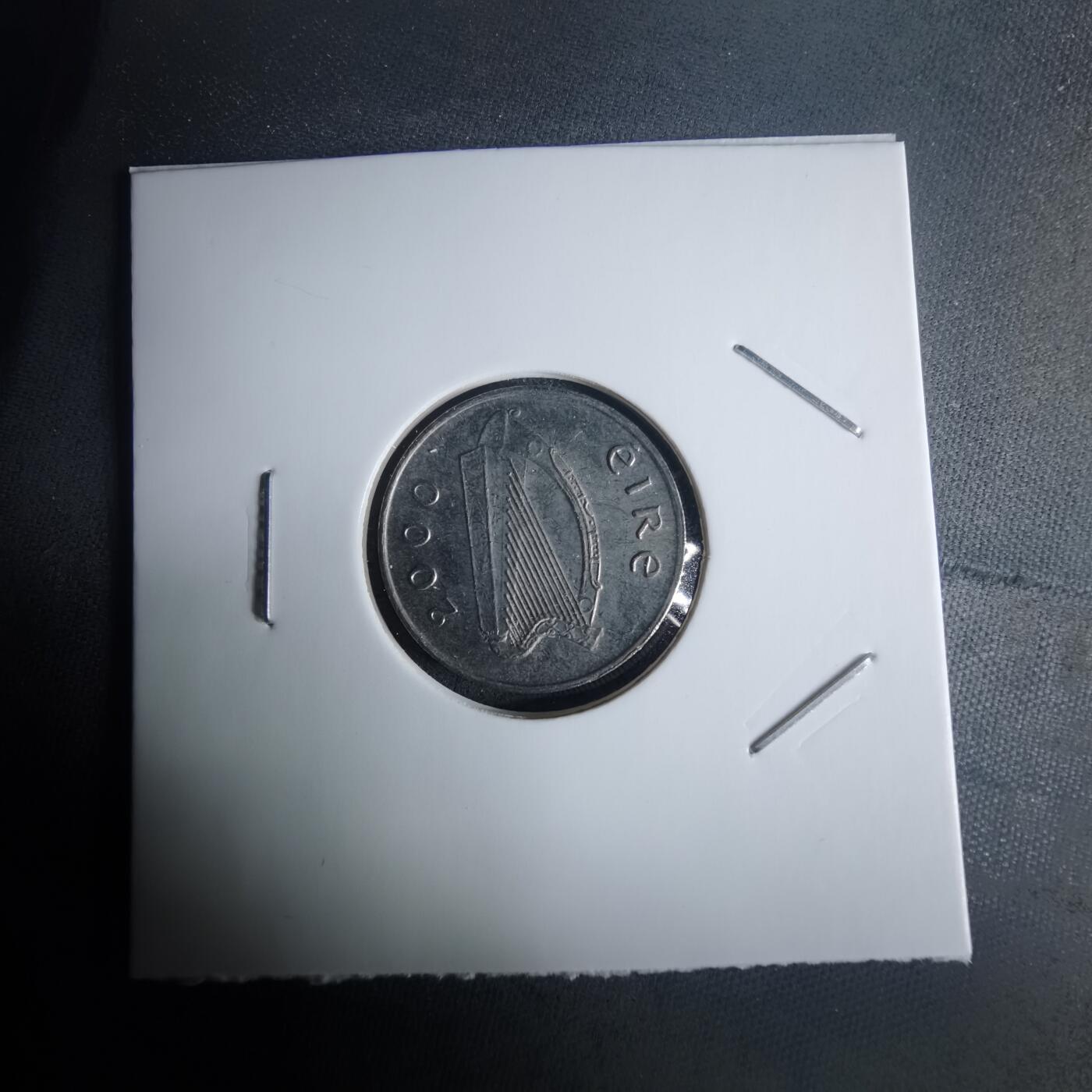 沼泽如烟--第975场 爱尔兰2000年5便士