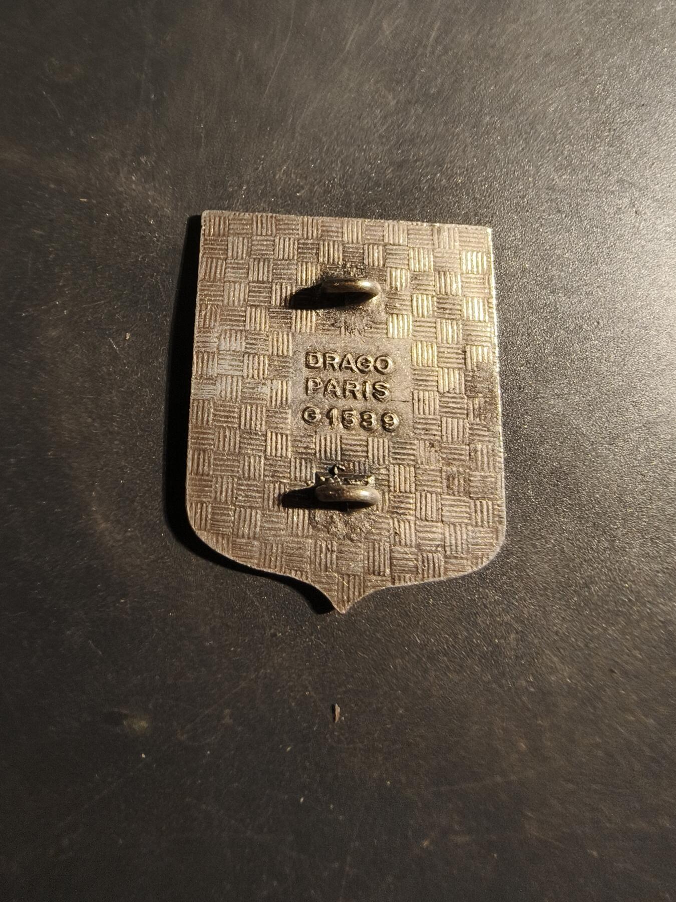 老王徽章第179期 法国陆军第1物资勤务训练中心证章