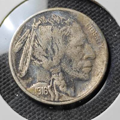 KK钱币收藏小铺  第389期  2月预留时间 周末发货 -  1916美国5分镍币