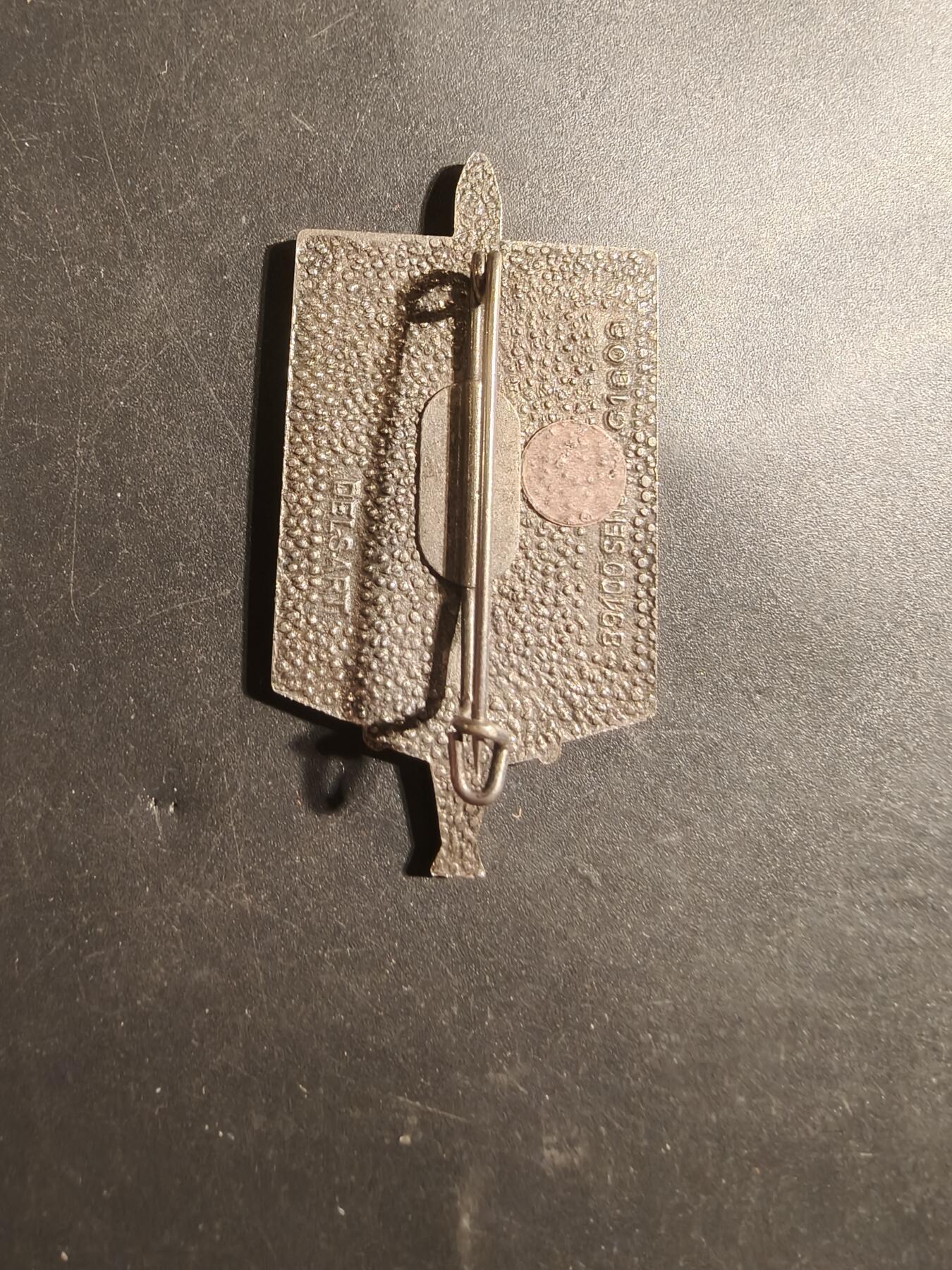 老王徽章第179期 法国陆军第34营地连证章