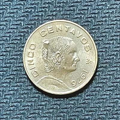 新2026B第六组世界各国精品钱币奖章纪念章花钱401-830 - 767墨西哥5分