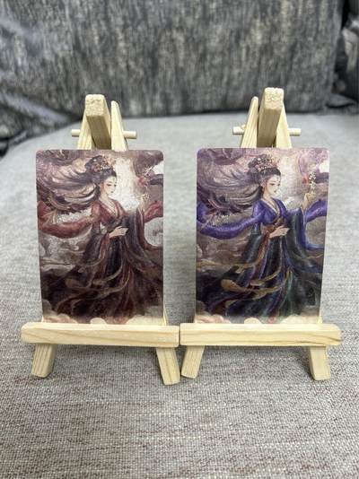 喜灰玩卡拍卖第四期，接代拍，免佣金帮卡友们拍卖，欢迎送拍，释放现金流，让自己有资金可以购买更多喜欢的卡牌，让别的卡友能淘到更多心仪的卡牌 - 百相豪侠录同编00324九天玄女➕异色一对合拍