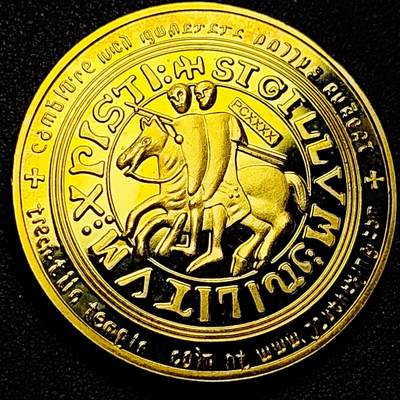 泉币菌-第175场- 精品福利场 - 纪念品 马剑骑士 40×3mm