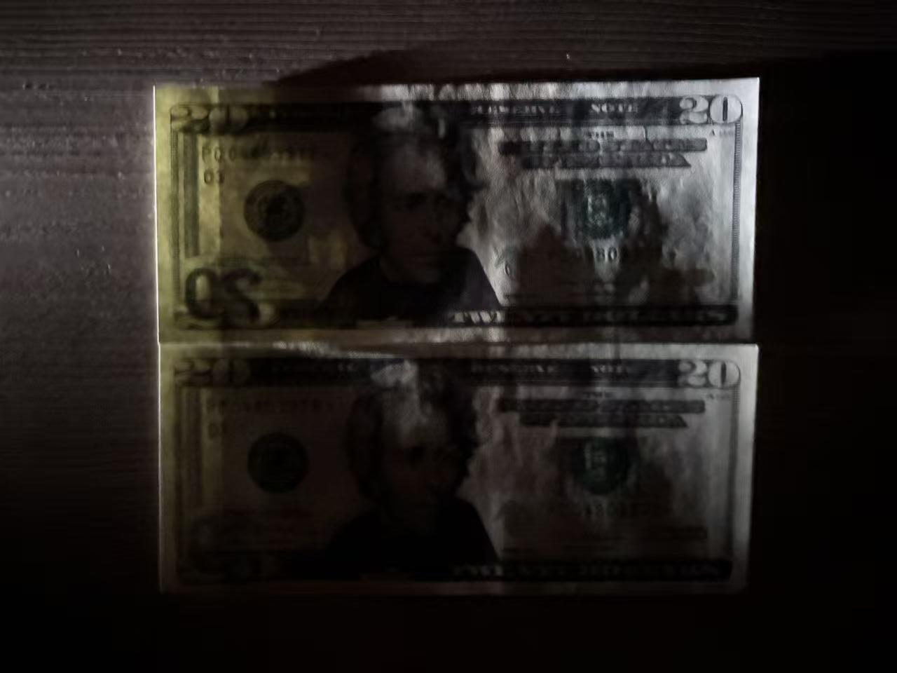 【礼羽收藏】🌏世界钱币拍卖第122期 2017年20美元补号，品相UNC