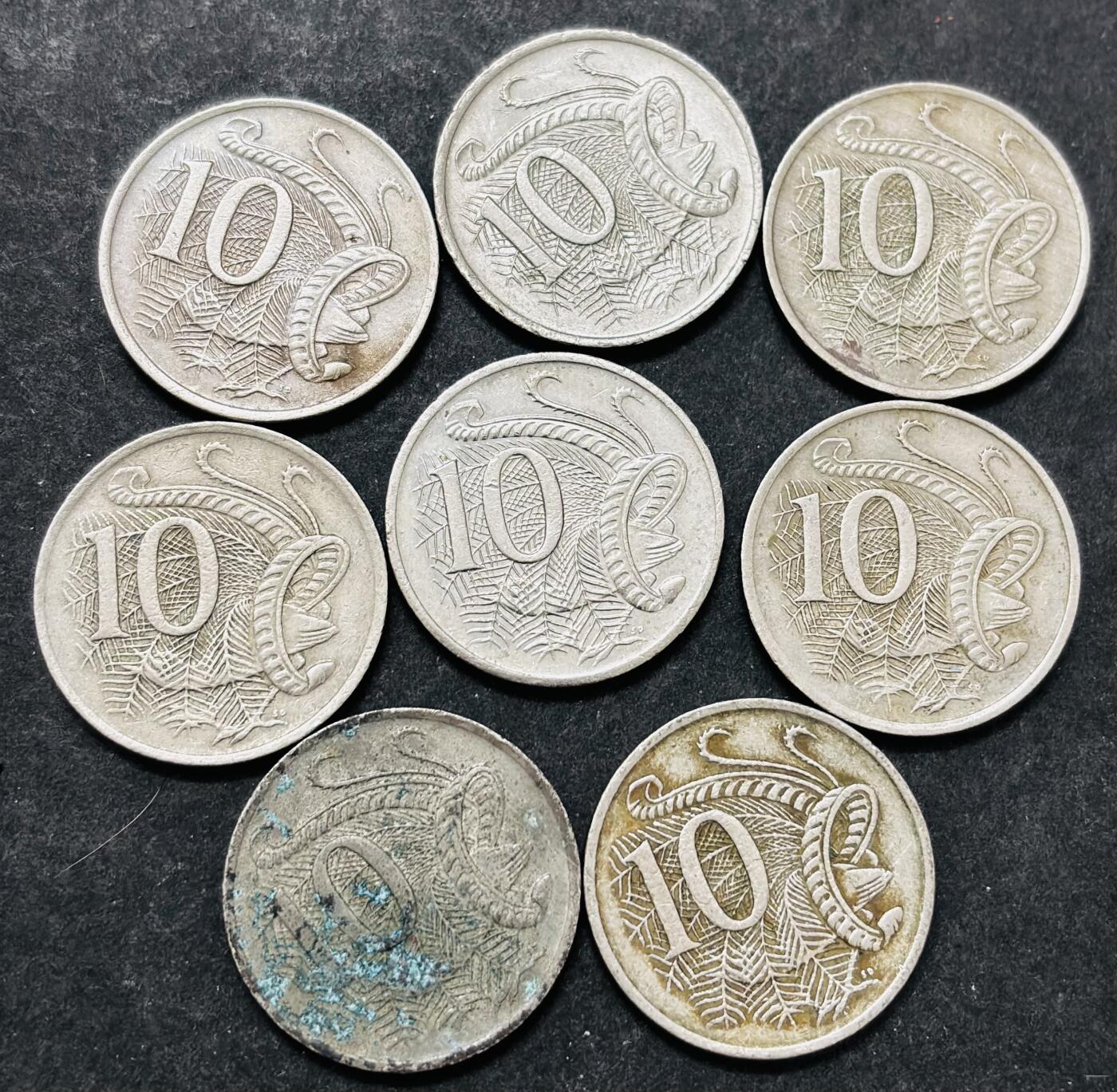 文馨钱币收藏 2026新年第五场（第 291 场）【长期接代拍品】 新西兰各时期女王 10 分一组