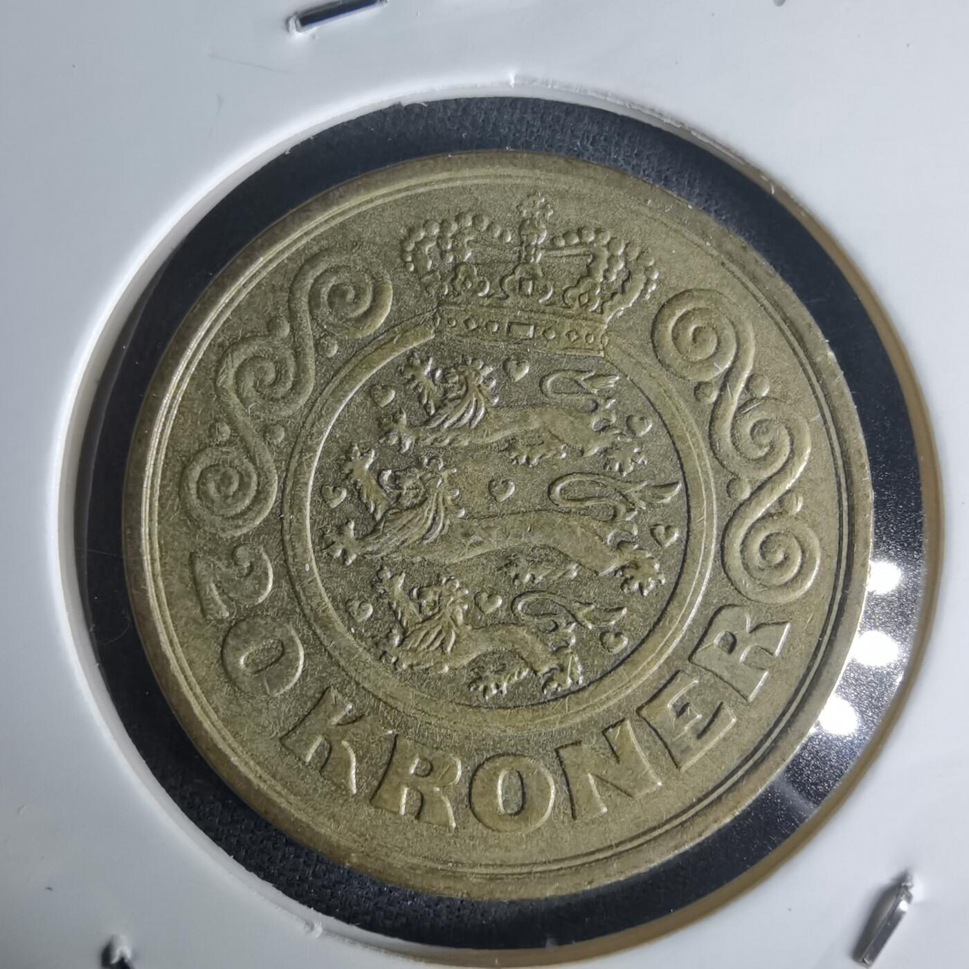 沼泽如烟--第977场 丹麦1990年20克朗