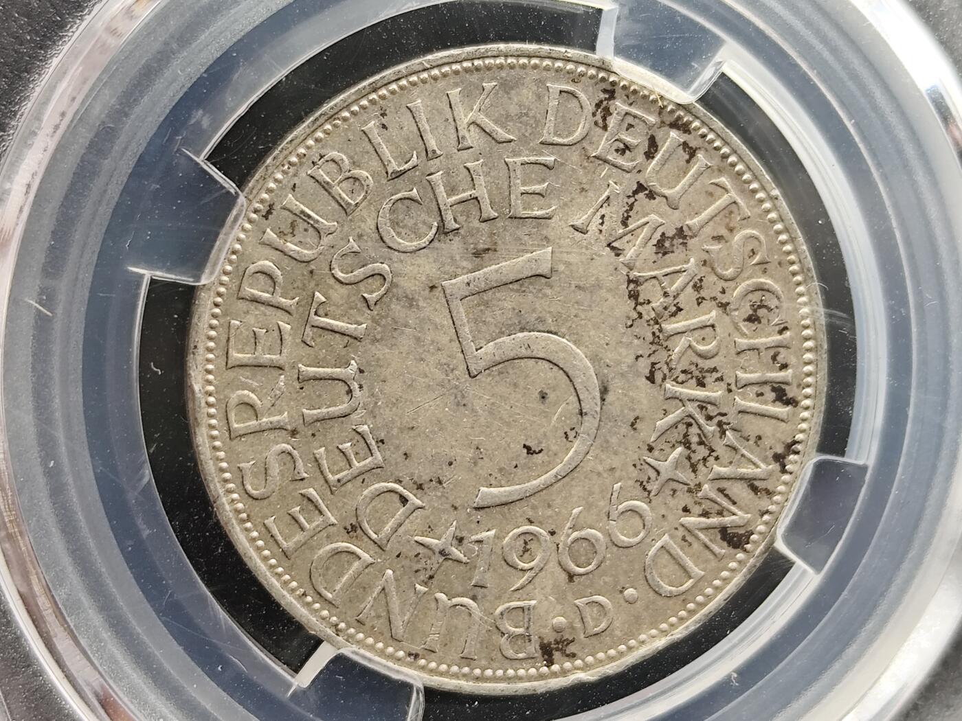 1月25日徽章钱币专场 众诚评级 德国5马克银币 