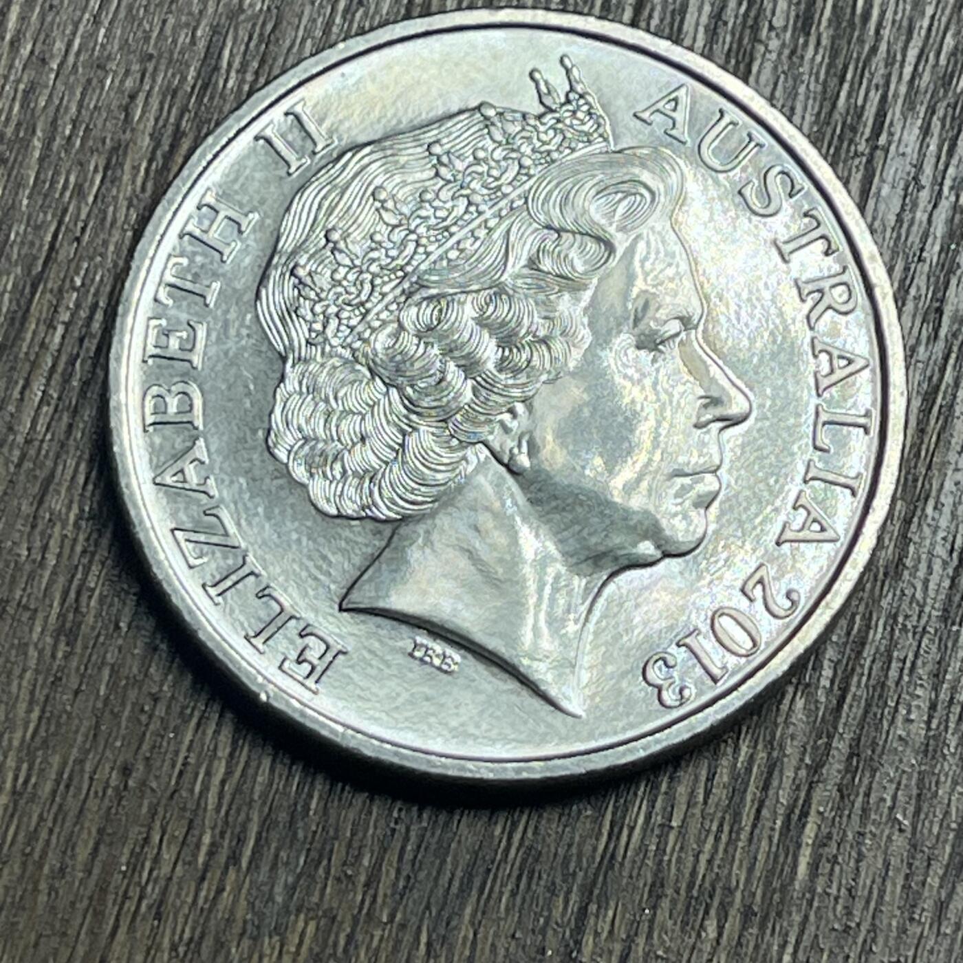 【本场4.12号发货】★第145加场★精品硬币 套币专场 不寄存，200包邮。不满200元，支付5元运费。《接受代拍 代送NGC评级》 36【无寄存】unc品相 2013年澳大利亚发行的“澳大利亚纸币发行百年”20分纪念币 镍币