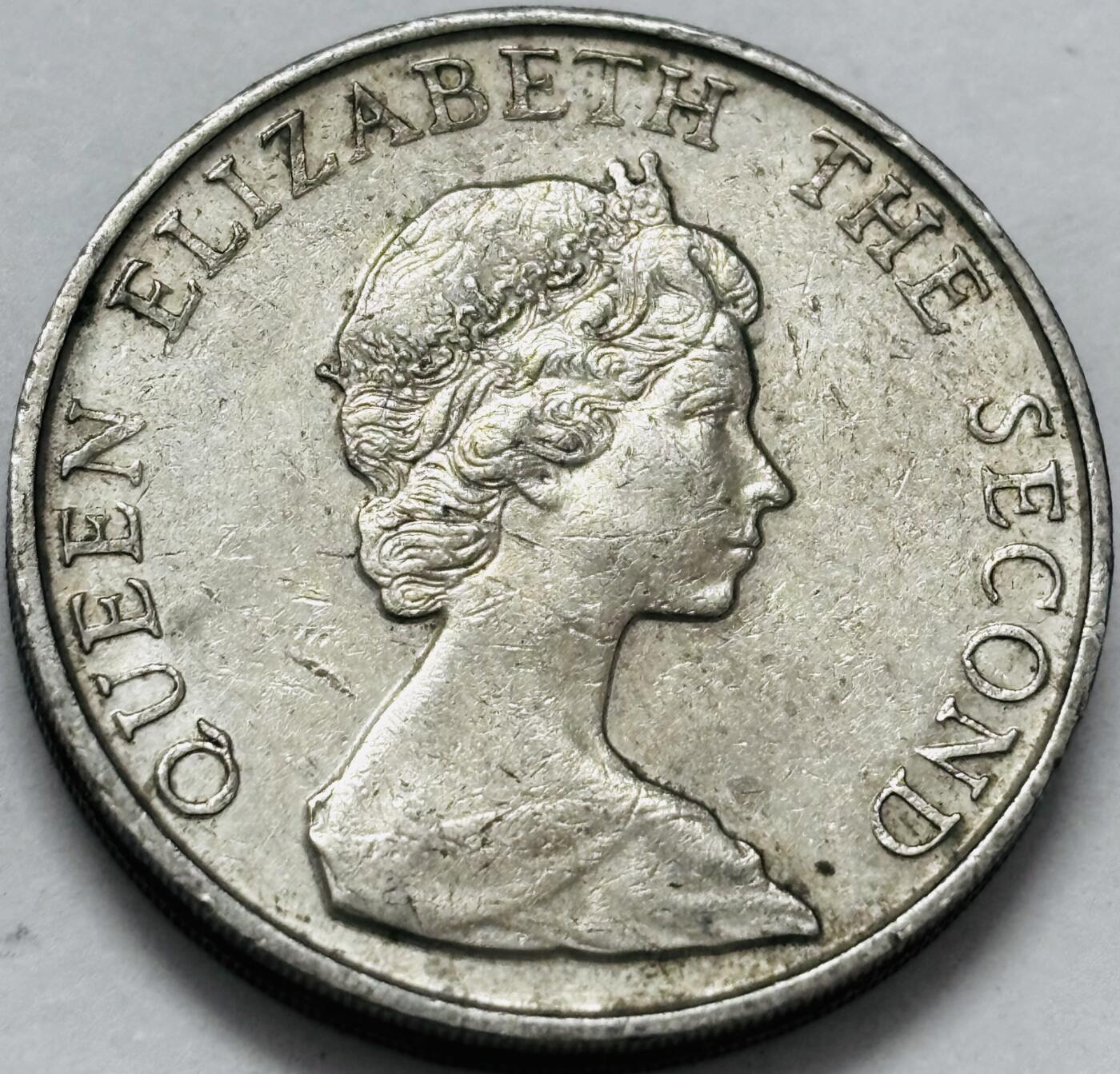 文馨钱币收藏 2026新年第五场（第 291 场）【长期接代拍品】 好品 1984 年英属香港大饼五元