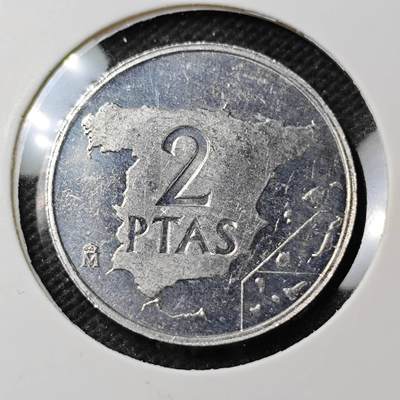 KK钱币收藏小铺  第389期  2月预留时间 周末发货 -  西班牙2分