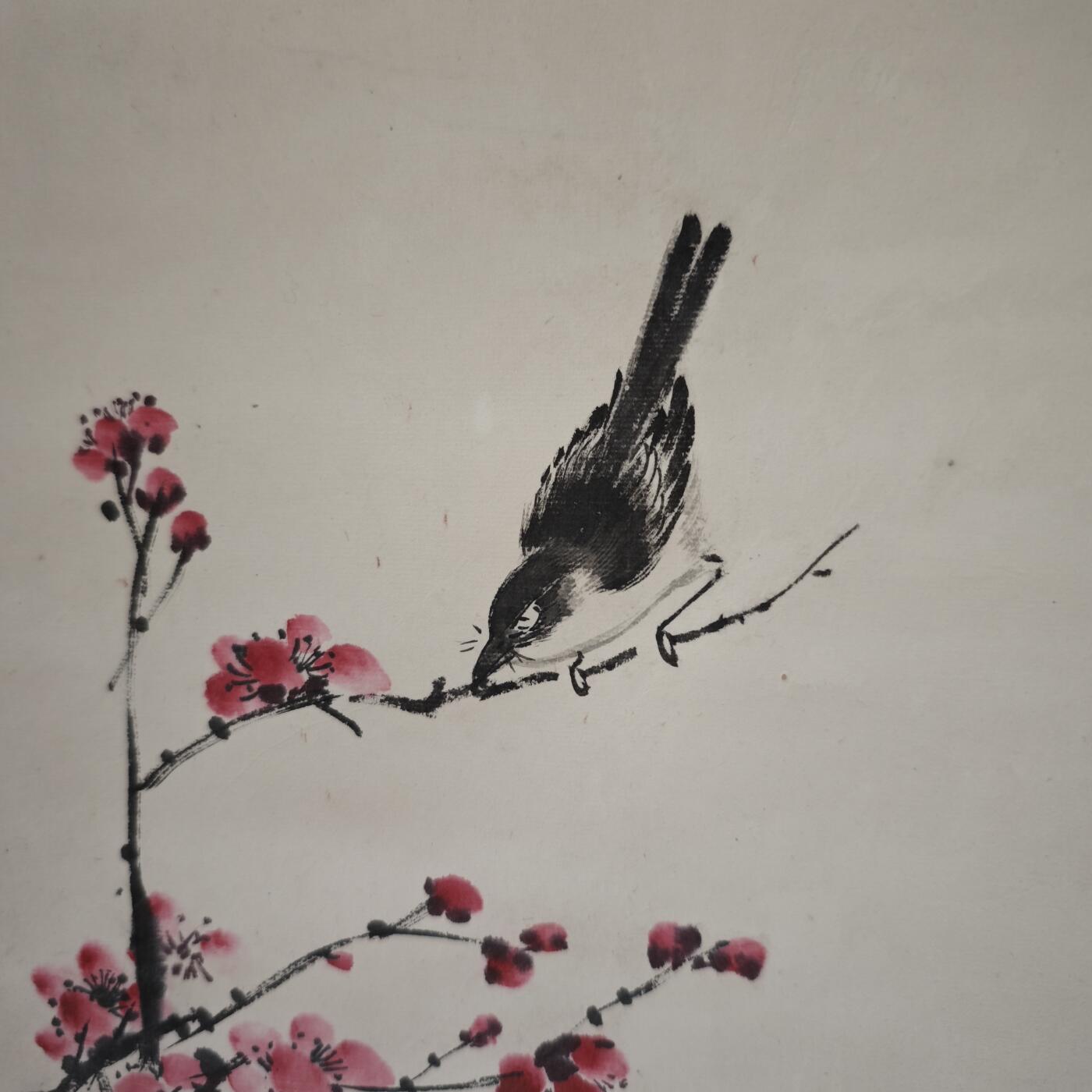 上海都达杂项专场九（全场包邮） 乔木 花鸟立轴1-200