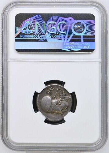 NGC评满分➕⭐Fine style古希腊雅典娜飞马银币