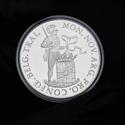 金瓯小拍第三期 古今币章 银价专场 - 荷兰杜卡特复刻精制银章1989年 28.3克