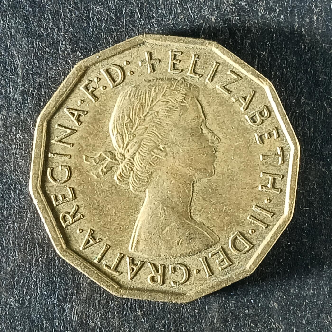 逸泉钱币2026第十五场世界钱币纪念币纸钞A883-1213A 1141 英国3便士