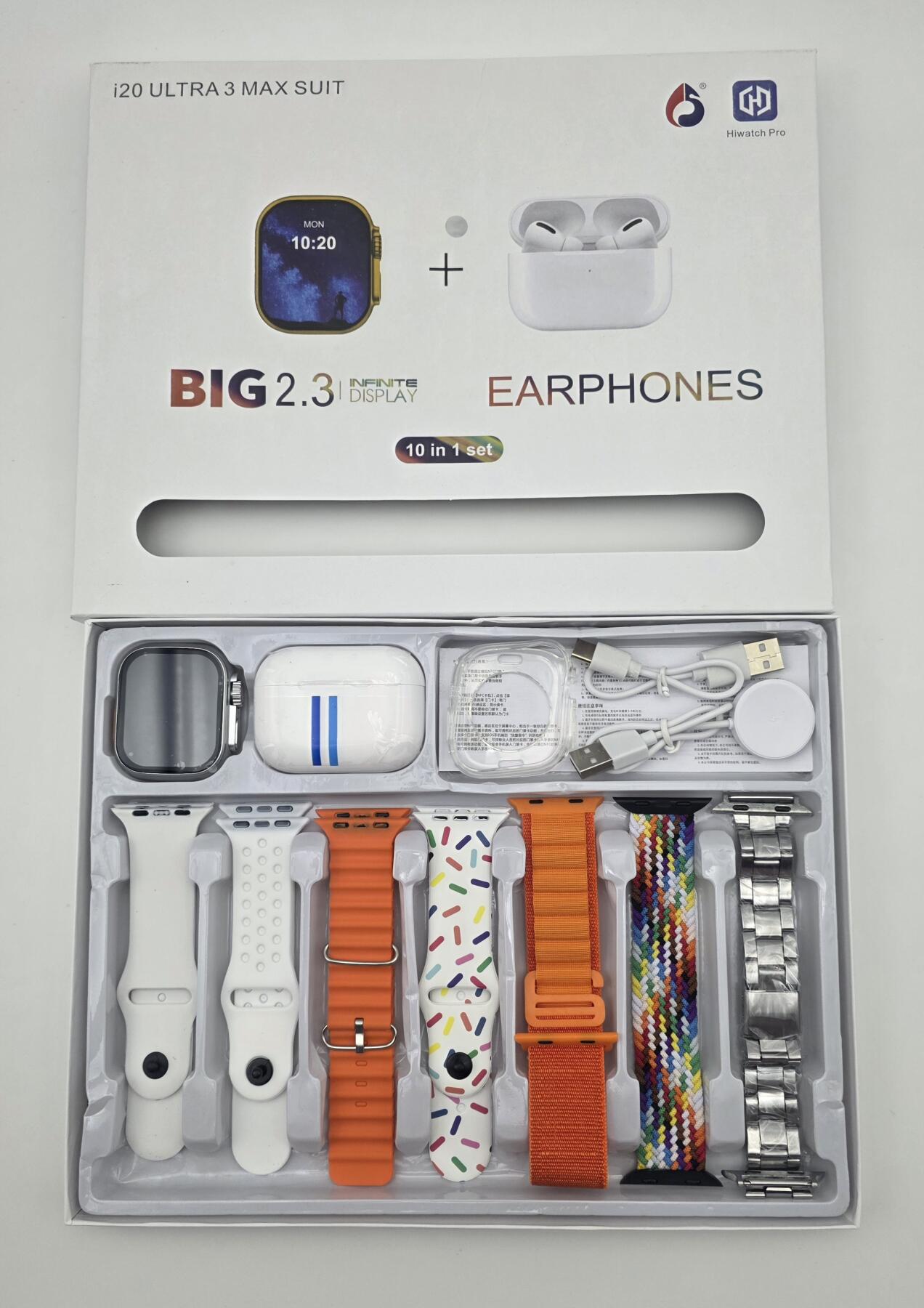 智能手表套装-全新-配件齐全