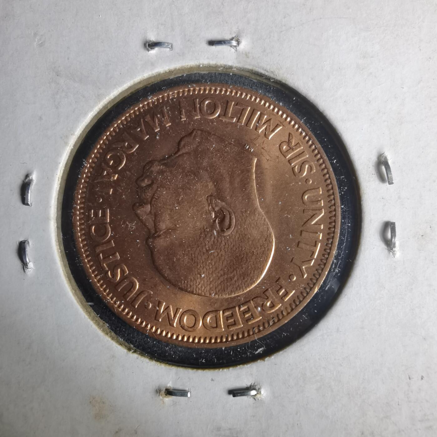 沼泽如烟--第977场 塞拉利昂1964年一分