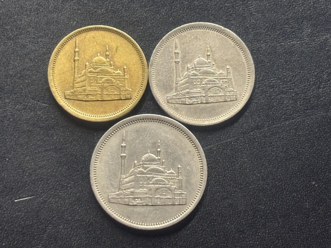 邮泉阁限时拍卖第四十场 非洲专场（硬币在国外。请付邮费6元。） 埃及清真寺3枚