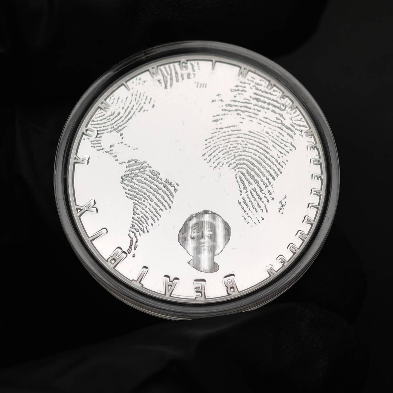 金瓯小拍第三期 古今币章 银价专场 荷兰精制银币2012年 重15.5克 阿姆斯特丹运河世界文化遗产主题