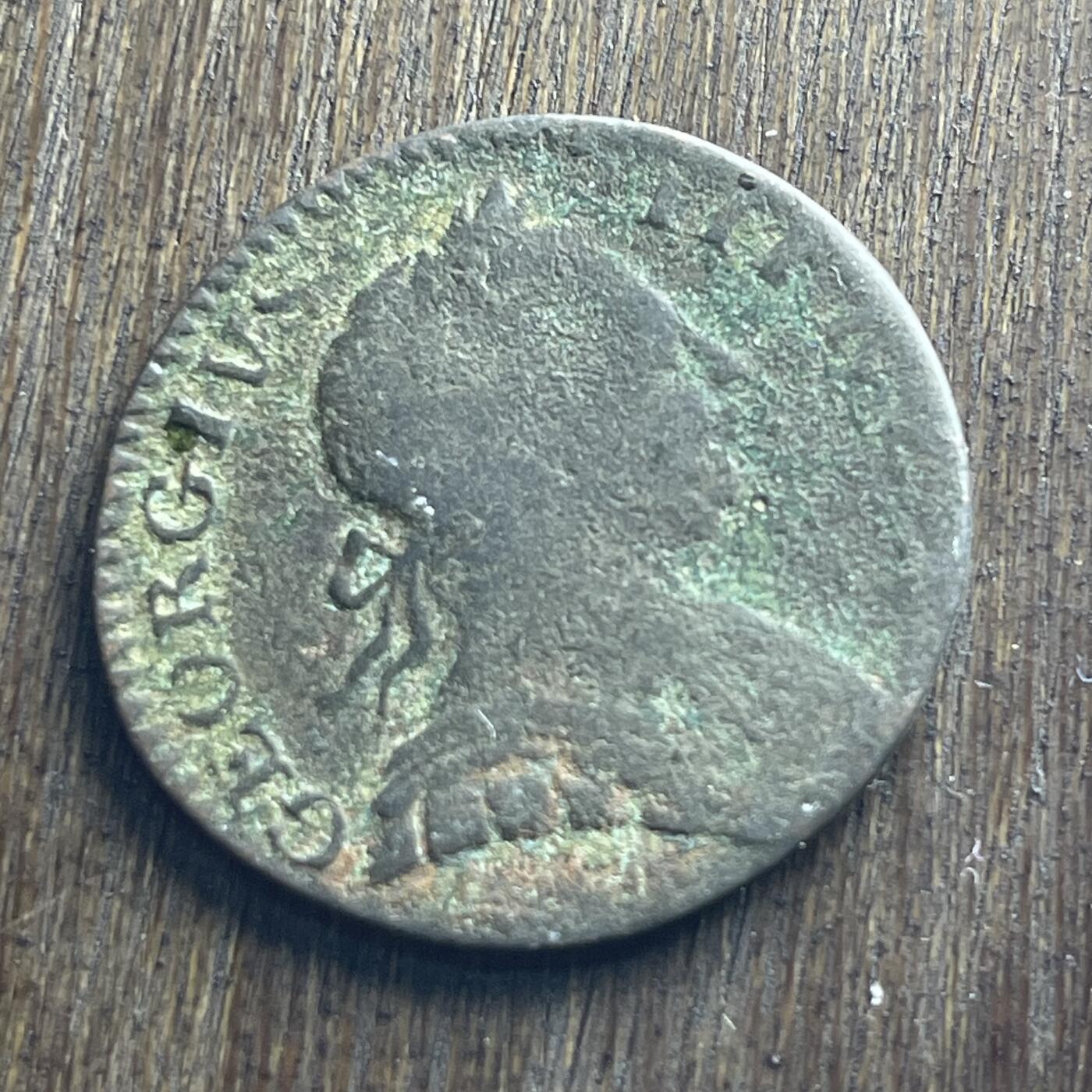 【本场4.12号发货】★第145加场★精品硬币 套币专场 不寄存，200包邮。不满200元，支付5元运费。《接受代拍 代送NGC评级》 8【无寄存】1773 乔治三世 半便士 铜币