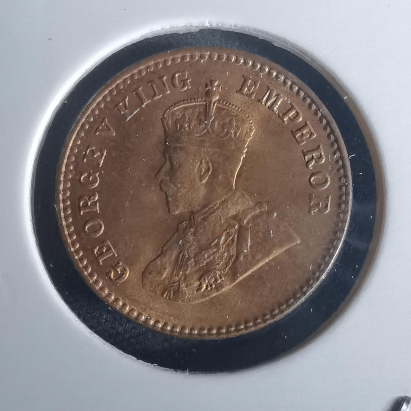 沼泽如烟--第977场 英属印度1935年十二分之一安娜