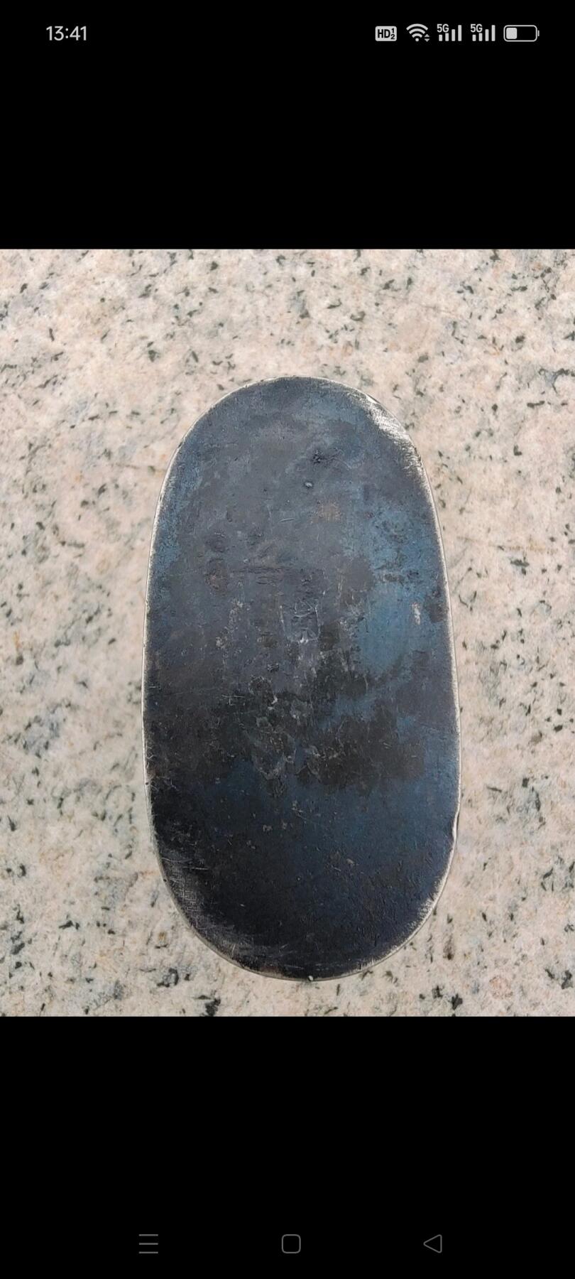 清代银烟膏盒，材质好，品相好，保老保真，懂的来