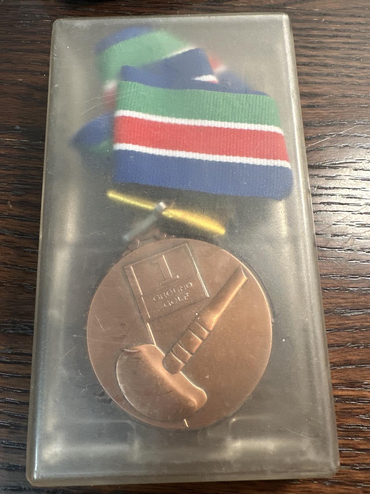 蒂克钱币-第57场 日本章 企业章拍卖  日本 高尔夫铜章59mm 120g