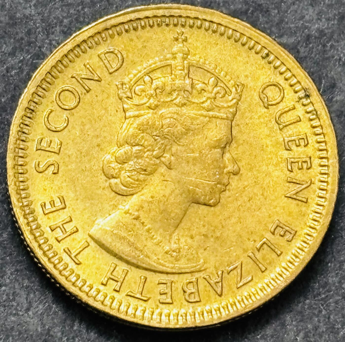 文馨钱币收藏 2026新年第五场（第 291 场）【长期接代拍品】 原铜光品相 1967 年英属香港五仙