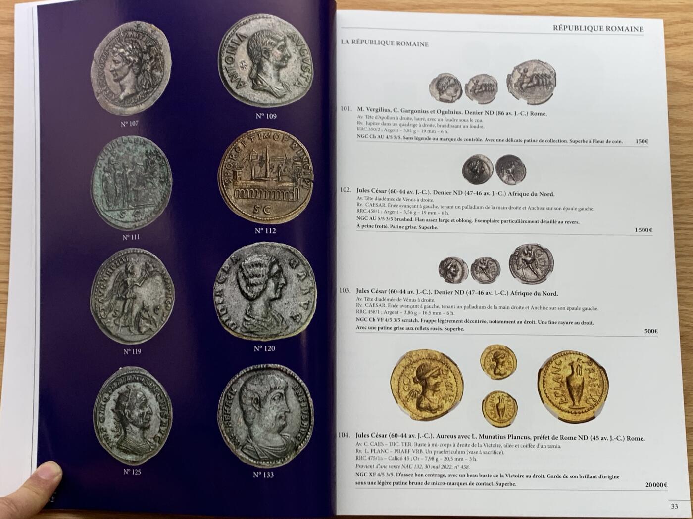 《竞宝斋》第462场 周日，周一，2场连拍 （全场包邮）欢迎送拍 MDC 世界币章拍卖目录 大开本 内图精美 有很多见不到的珍惜币章 重达2.4公斤 包邮