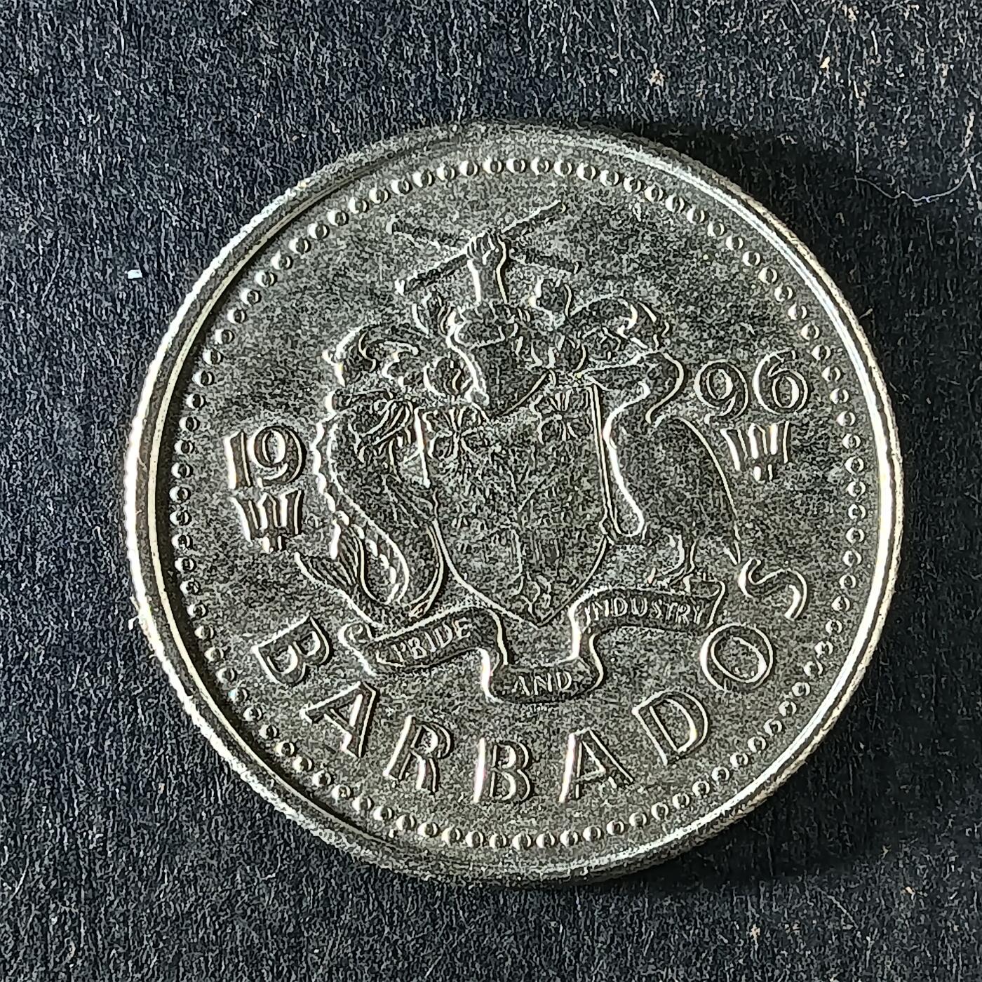 逸泉钱币2026第十五场世界钱币纪念币纸钞A883-1213A 1056巴巴多斯10分硬币