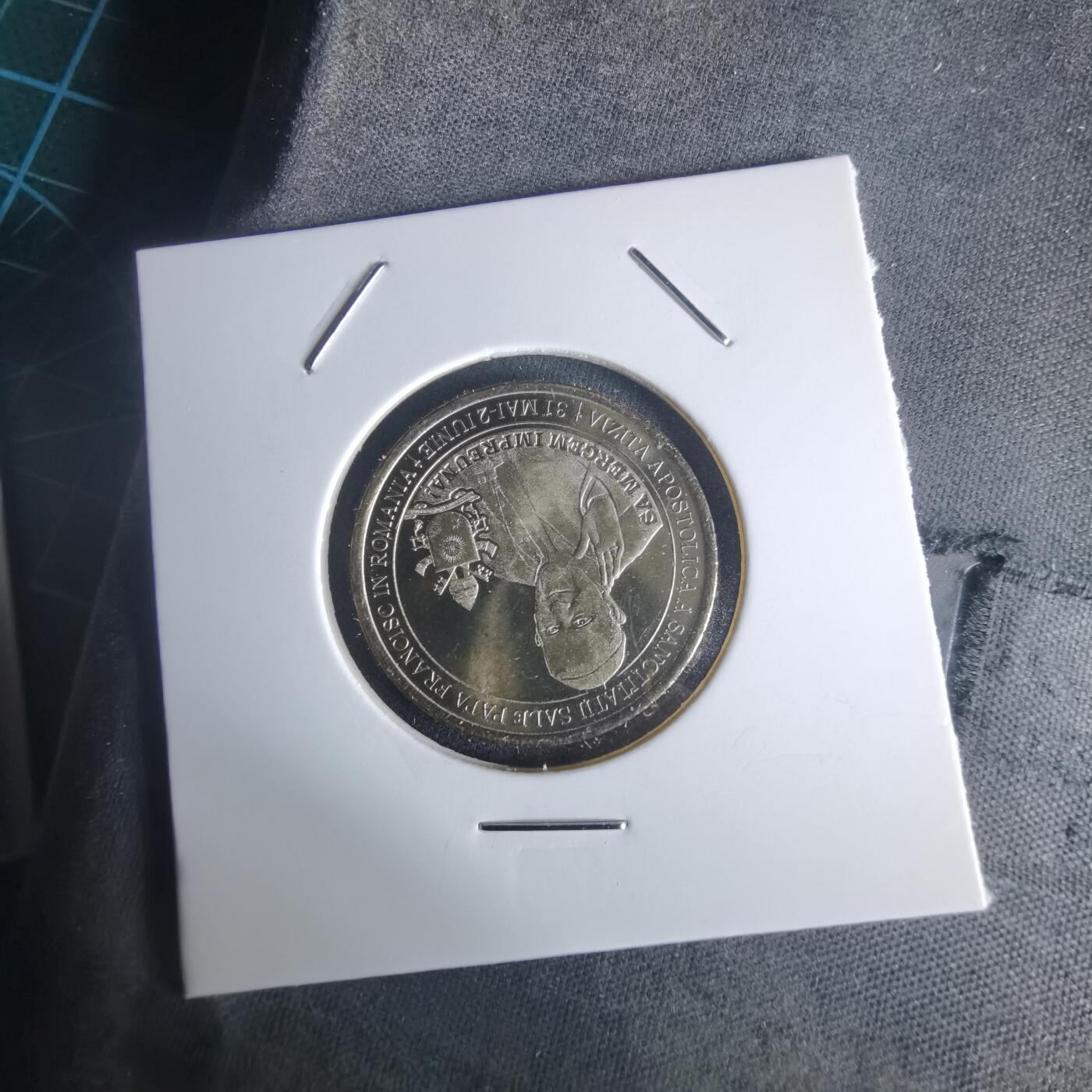 沼泽如烟--第977场 罗马尼亚2019年50巴尼纪念币