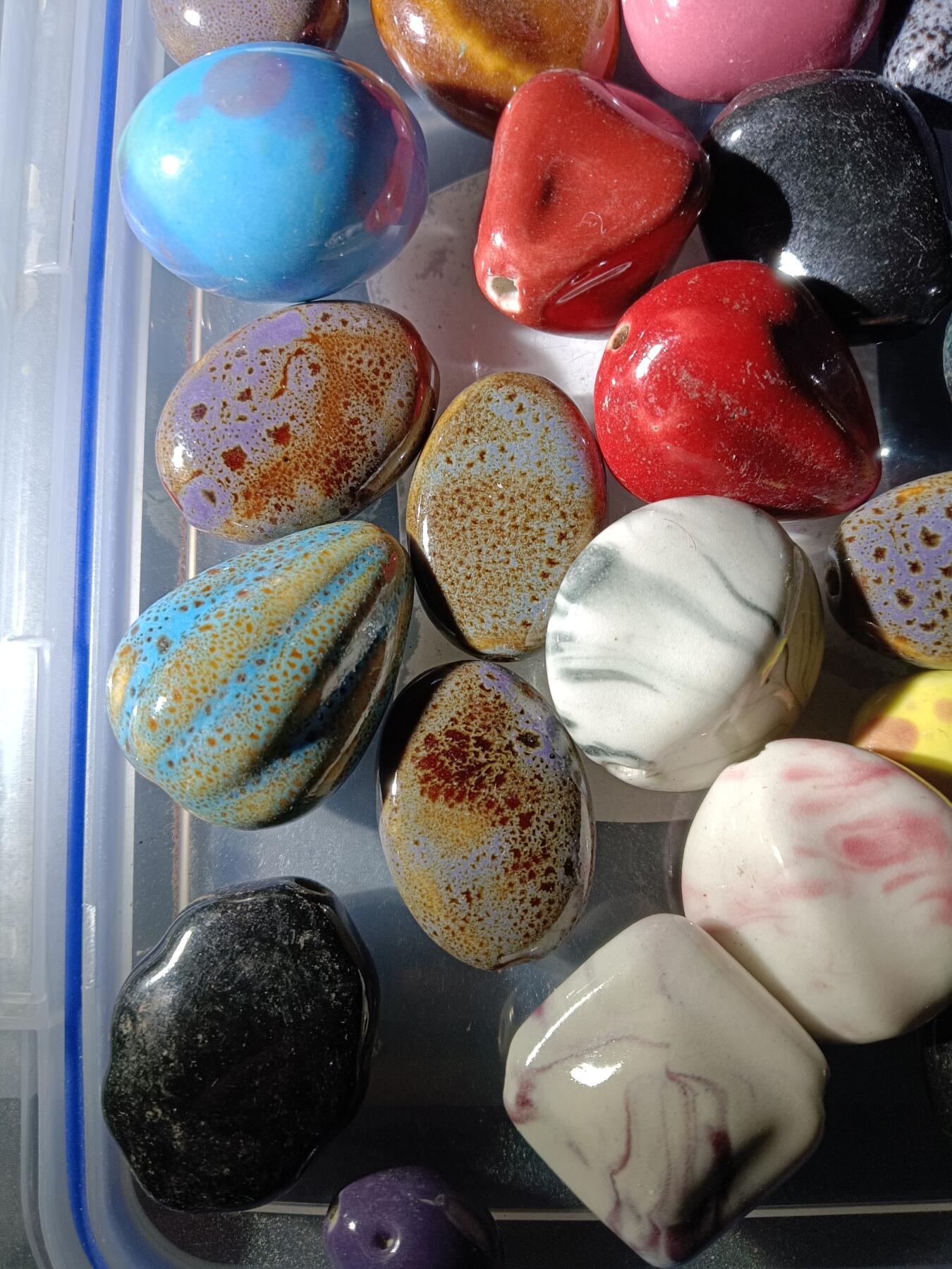 112期新疆红钱粟特钱币丝路钱币专场 回流瓷珠