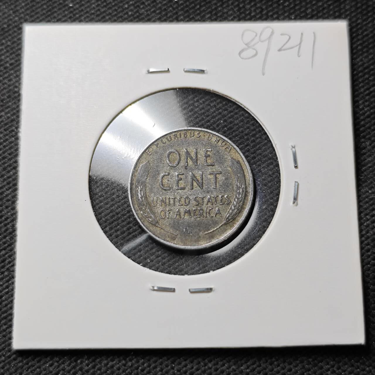 KK钱币收藏小铺  第389期  2月预留时间 周末发货  美国1分铁币