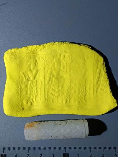 112期新疆红钱粟特钱币丝路钱币专场 - A8巴基斯坦回流玉质滚印