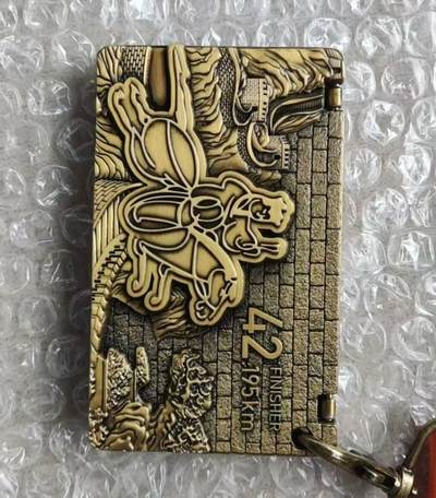 嘉峪关马拉松完赛奖牌 - 嘉峪关马拉松完赛奖牌