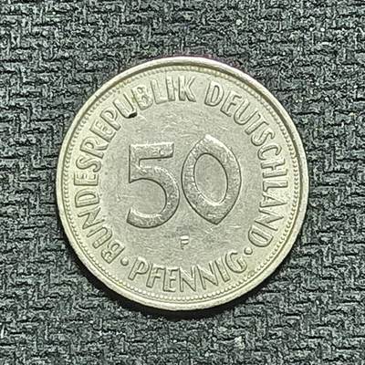 新2026B第六组世界各国精品钱币奖章纪念章花钱401-830 - 761联邦德国50芬尼