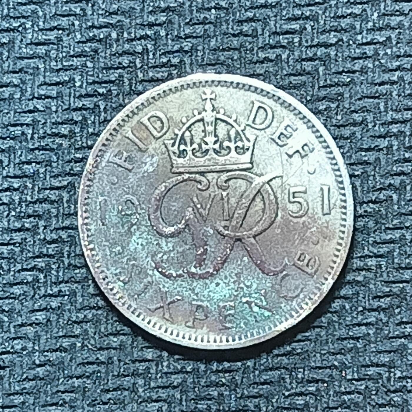 新2026B第六组世界各国精品钱币奖章纪念章花钱401-830 778英国6便士