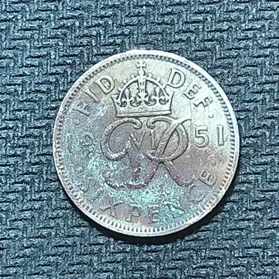 新2026B第六组世界各国精品钱币奖章纪念章花钱401-830 - 778英国6便士