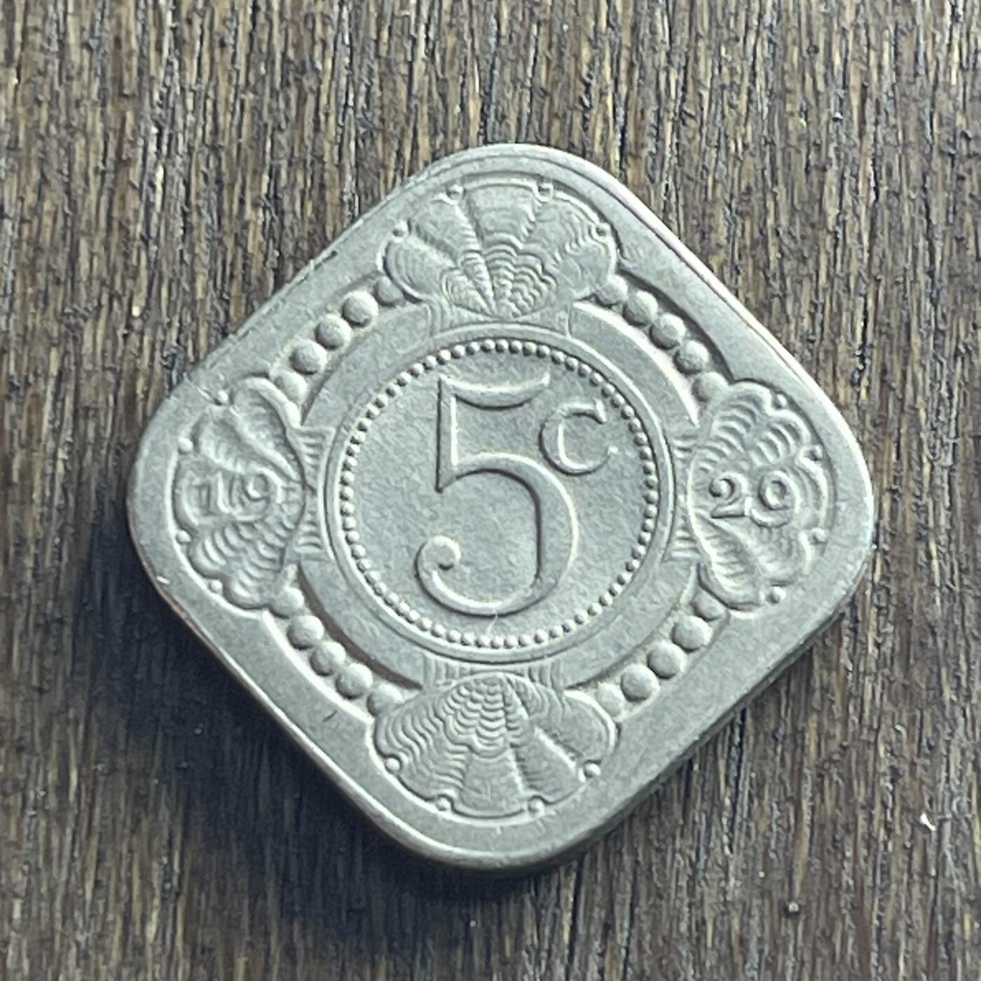 【本场4.12号发货】★第145加场★精品硬币 套币专场 不寄存，200包邮。不满200元，支付5元运费。《接受代拍 代送NGC评级》 17【无寄存】1929 荷兰 5分 镍币