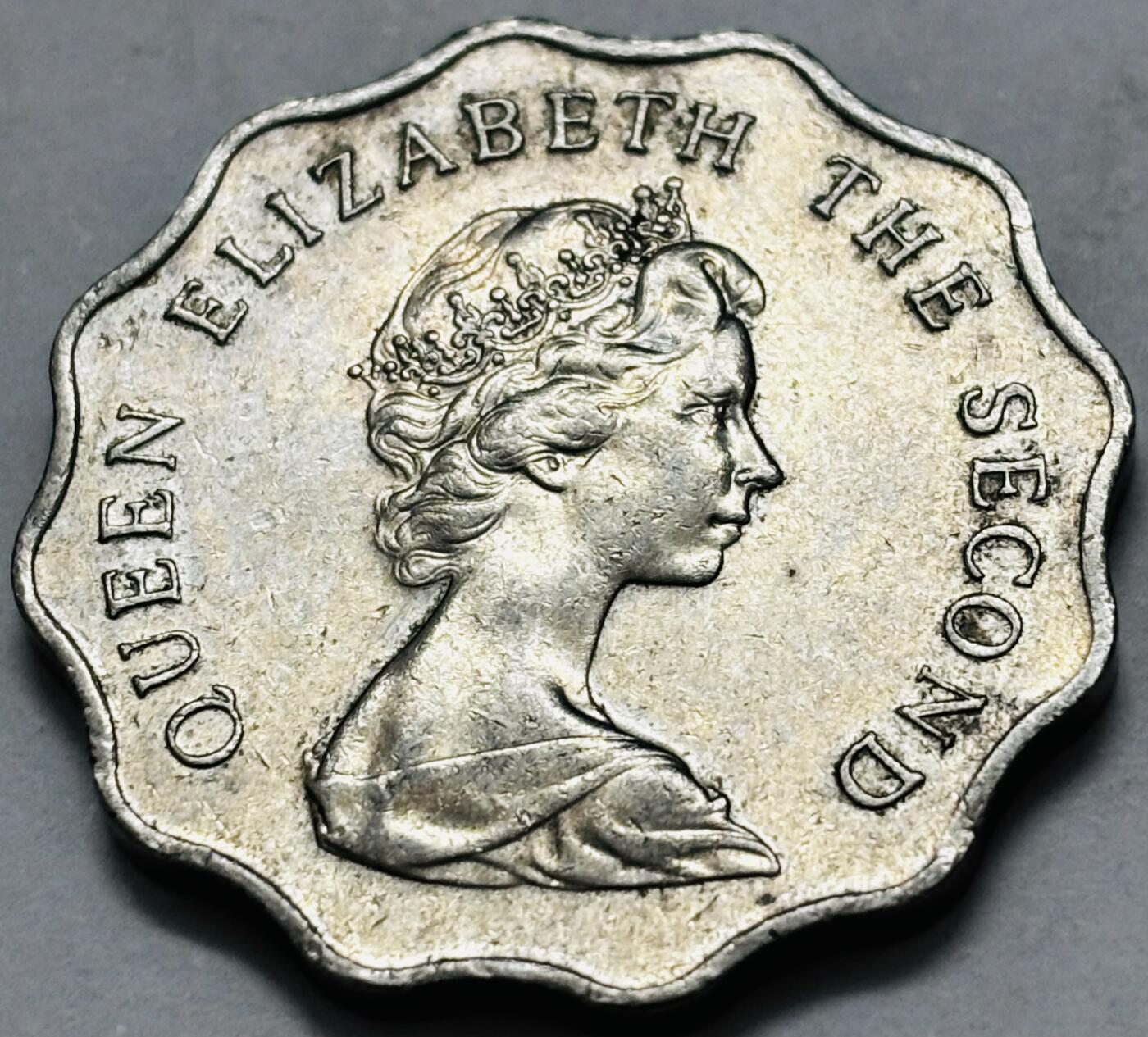 文馨钱币收藏 2026新年第五场（第 291 场）【长期接代拍品】 原光好品 1981 年英属香港花边贰元