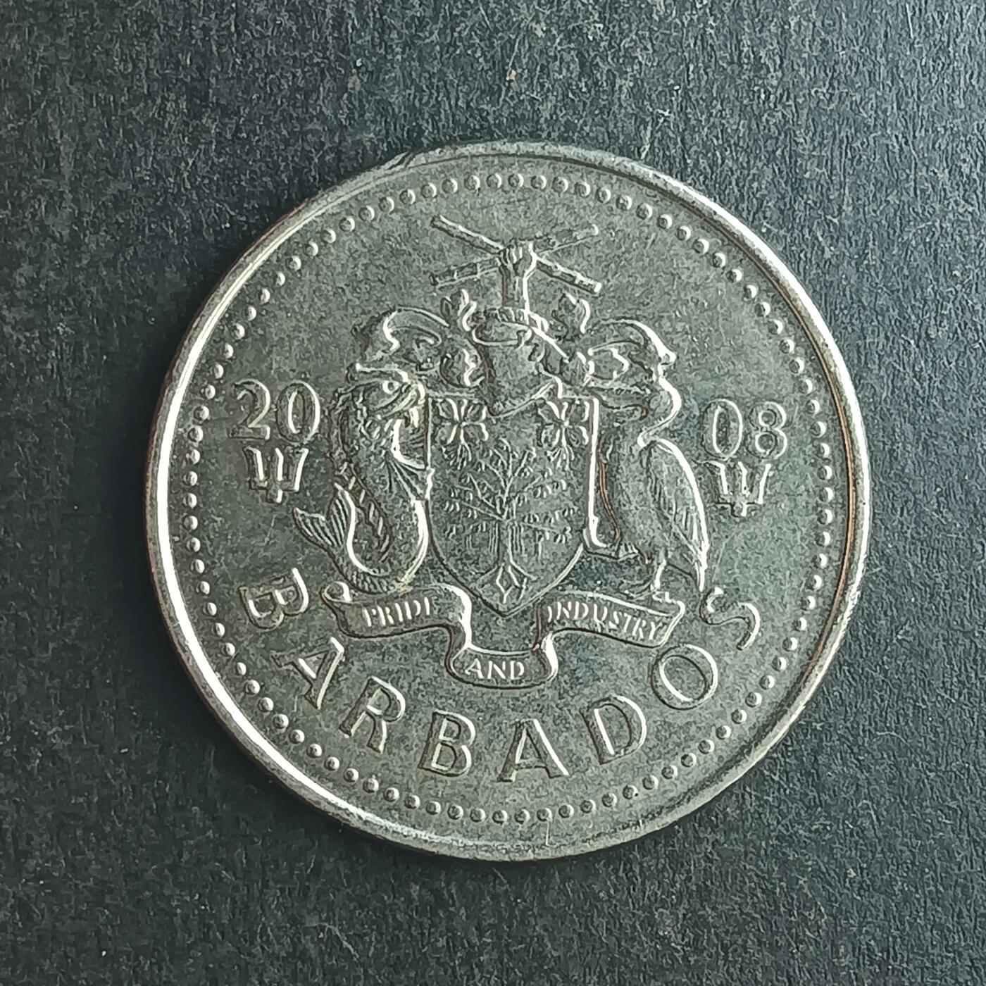 逸泉钱币2026第十五场世界钱币纪念币纸钞A883-1213A 1139 巴巴多斯10分硬币