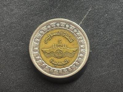 邮泉阁限时拍卖第四十场 非洲专场（硬币在国外。请付邮费6元。） - 埃及2015年1磅纪念币2个⚓锚