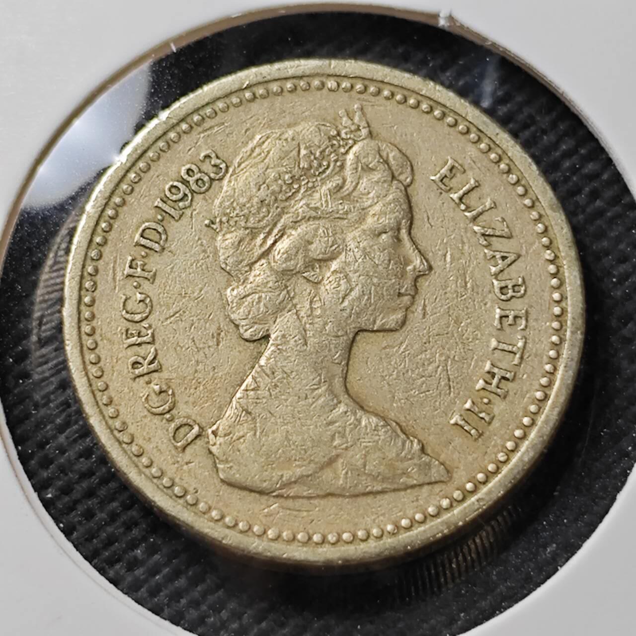 KK钱币收藏小铺  第389期  2月预留时间 周末发货  英国1镑