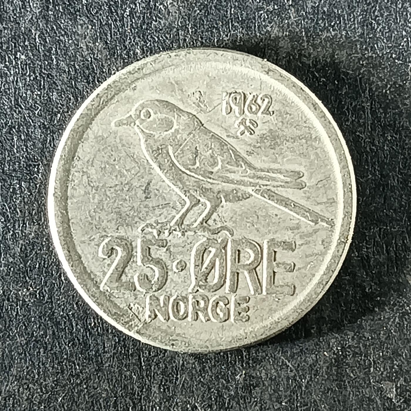 逸泉钱币2026第十五场世界钱币纪念币纸钞A883-1213A 1195 挪威25欧尔