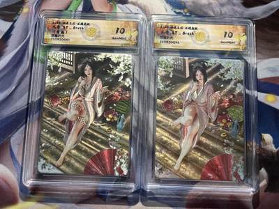 欢迎送拍、零成本上架，释放现金流，合理分配上拍卡品 - 【浮雕折光一对】st刷子 大乔一对 10g同分 焱卡文化&龙骧虎跃