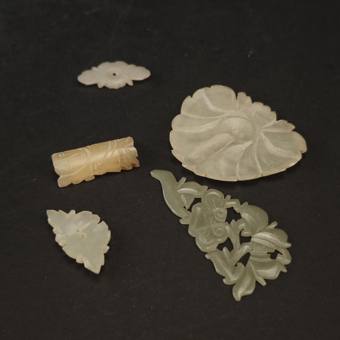 上海都达杂项专场九（全场包邮） 明-清 各式旧玉 5件1-39