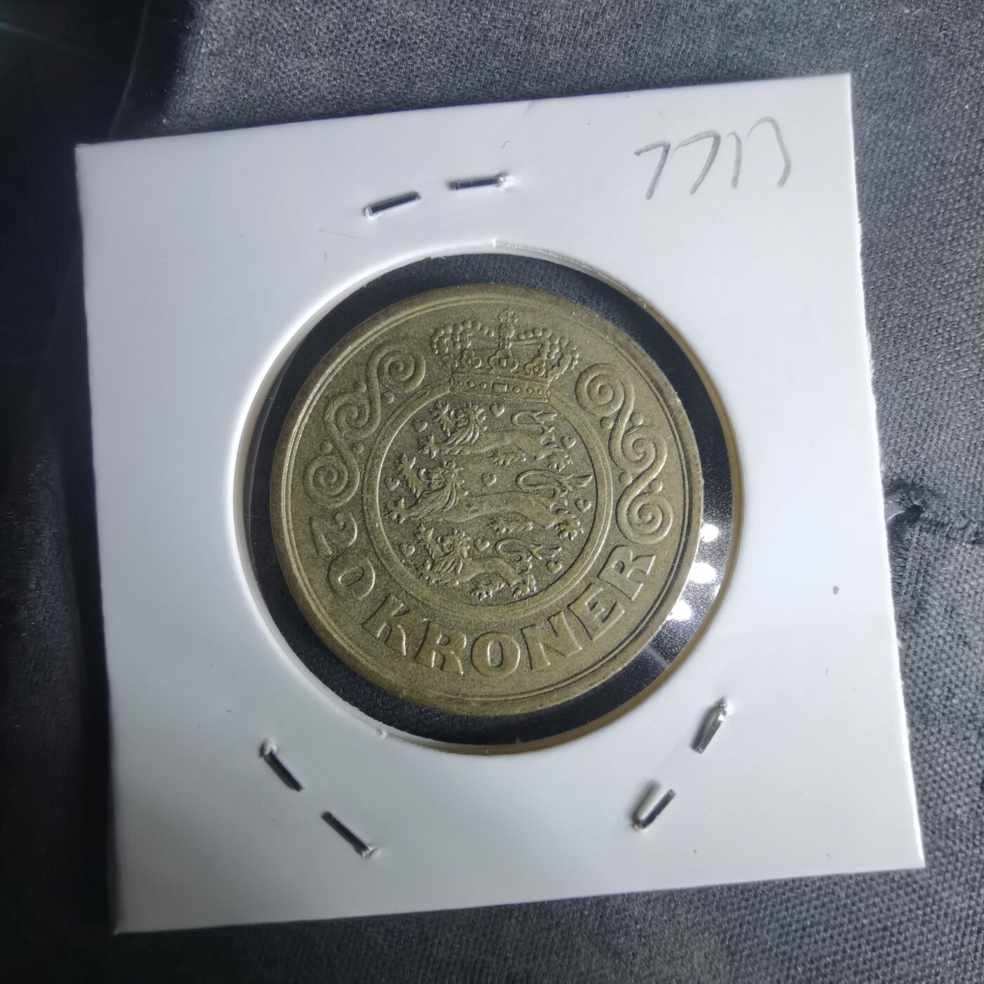 沼泽如烟--第977场 丹麦1990年20克朗