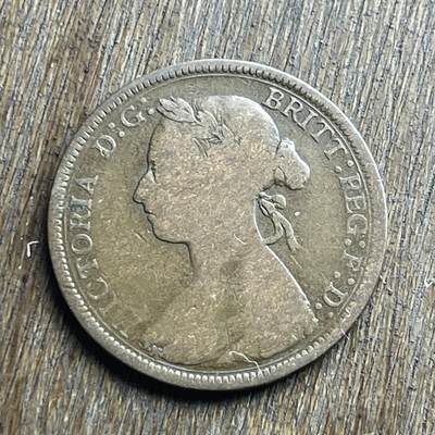 【本场4.12号发货】★第145加场★精品硬币 套币专场 不寄存，200包邮。不满200元，支付5元运费。《接受代拍 代送NGC评级》 - 54【无寄存】1891 英国 维多利亚 半便士 铜币