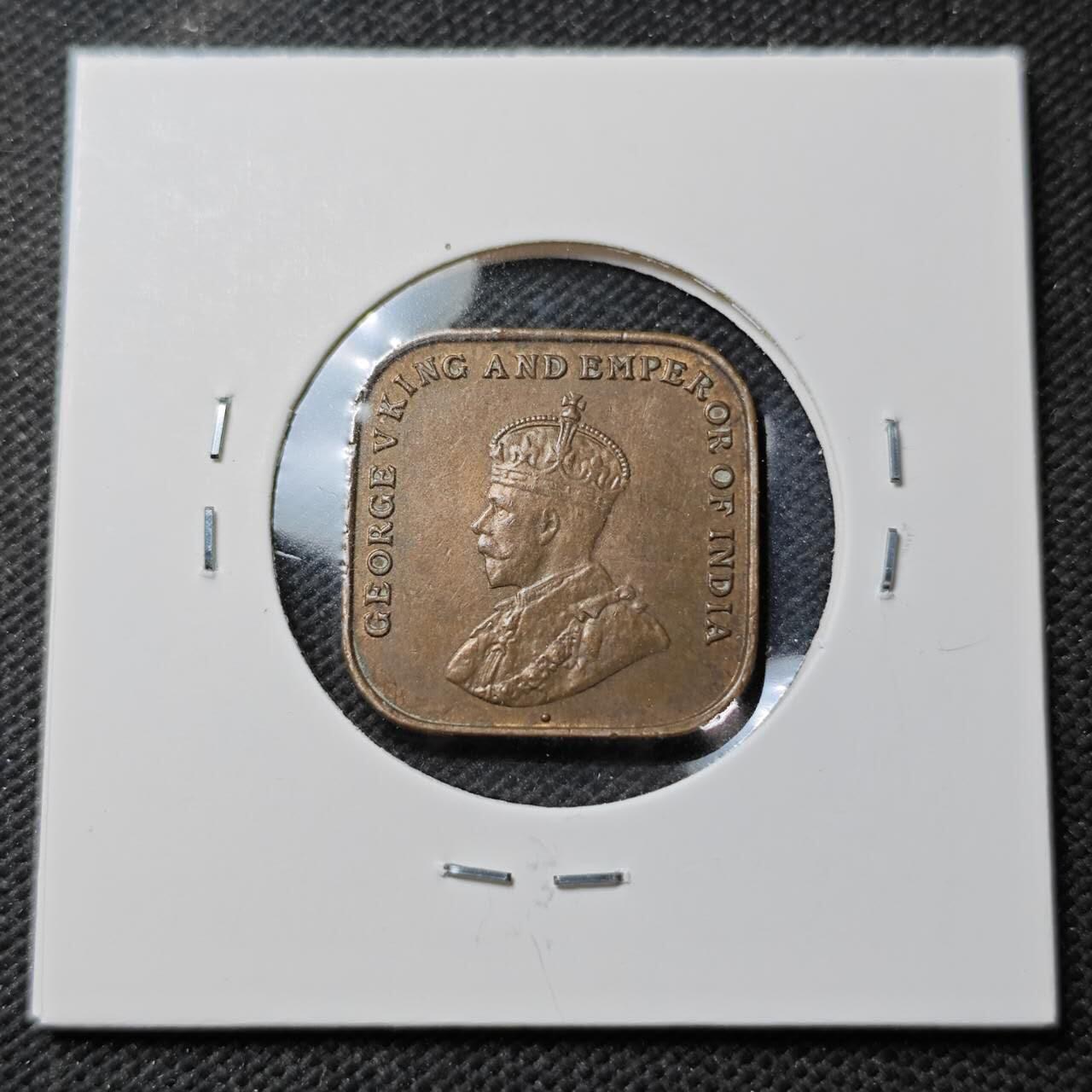 KK钱币收藏小铺  第389期  2月预留时间 周末发货  1920马来亚1分铜币